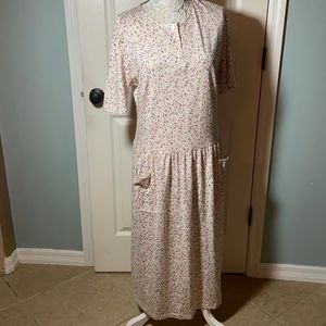 Gorgeous Peter Hahn new green cotton dress